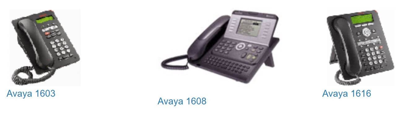 Avaya 1600 series IP Phones